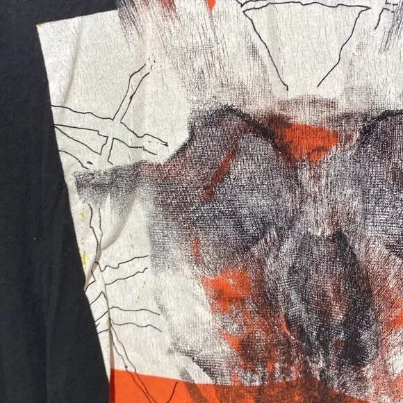 Slipknot Men's Black Cotton Short Sleeve Graphic 2018 Band T-Shirt Size XL - Picture 11 of 11